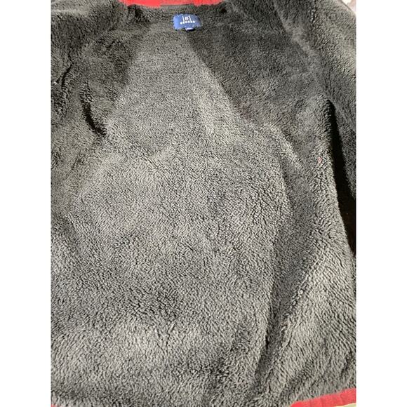 George Shirt Jacket Size Large 42-44 Buffalo Red Plaid Lined New With Tag - Picture 9 of 11